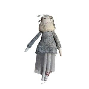 Anthropologie Ornament KIMBERLY BECKER Girl DOLL CHANGE Flapper Dress